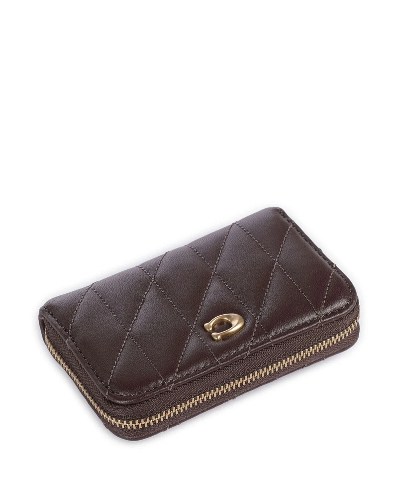 Coach Essential Quilted Pillow Geldbörse maple
