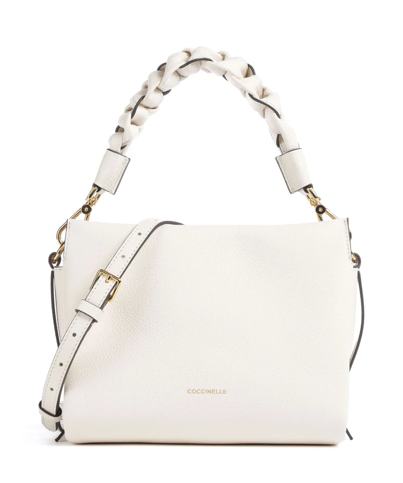 Coccinelle Boheme Grana Double Handtasche pearl/cognac