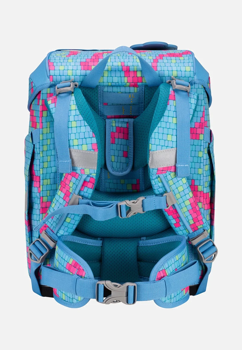ErgoFlex Tiny Set Happy Pixel - Schulrucksack