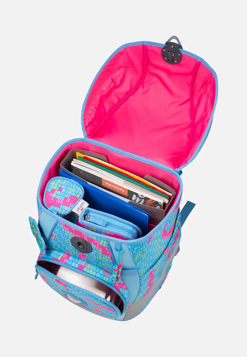 ErgoFlex Tiny Set Happy Pixel - Schulrucksack