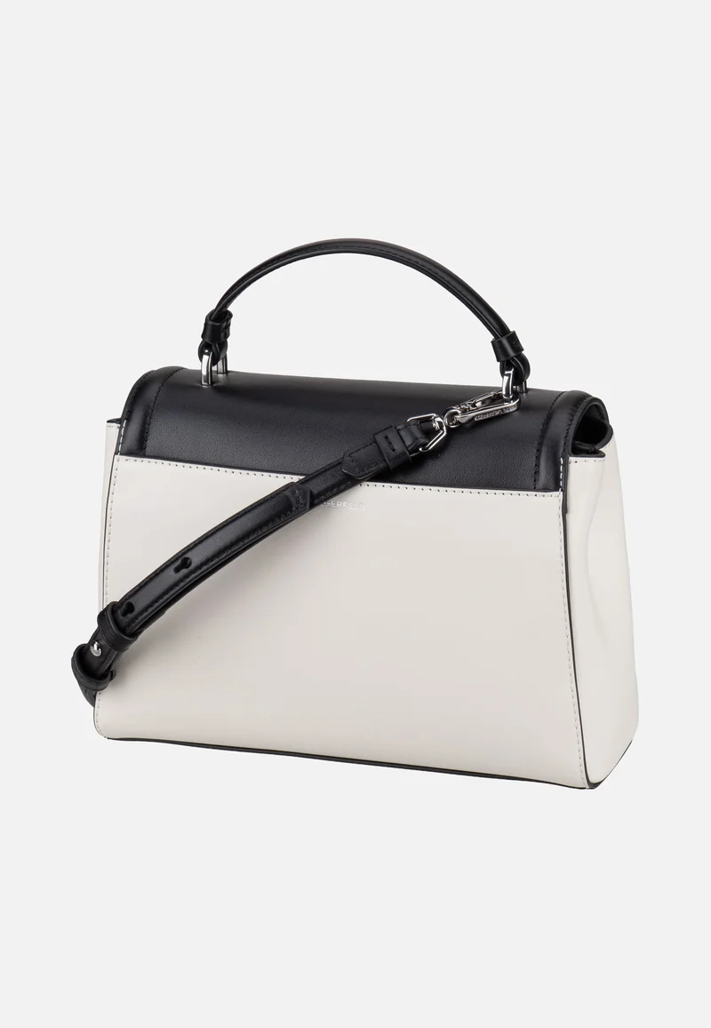 K/Autograph SM Top Handle Colorblock Black/White - Henkeltasche