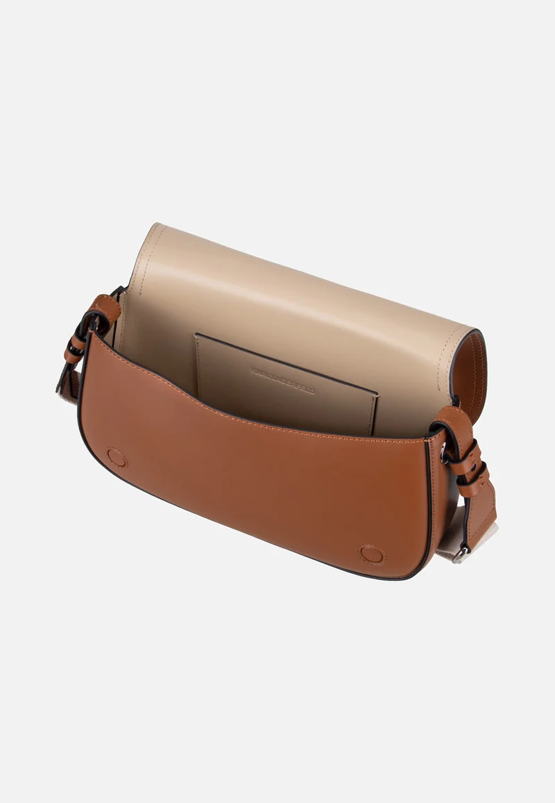 K/Circle Saddle CB Perforated Dark Tan - Saddle Bag