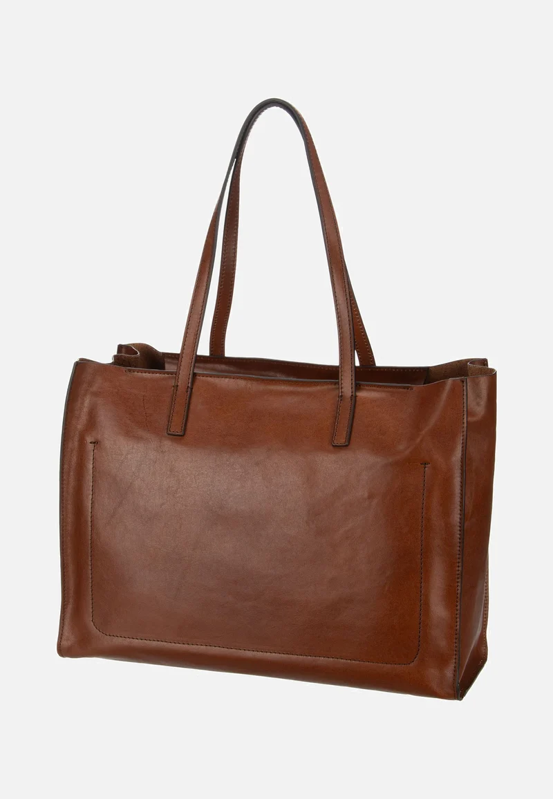 Mirra Shopping with Zip 1314 Marrone/Oro - Shopper