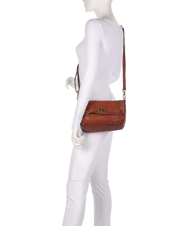 Campomaggi Schultertasche cognac