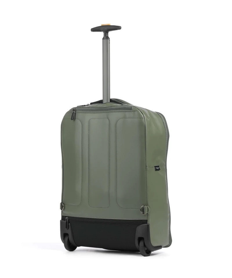 Mandarina Duck Coated Rucksack-Trolley pine green