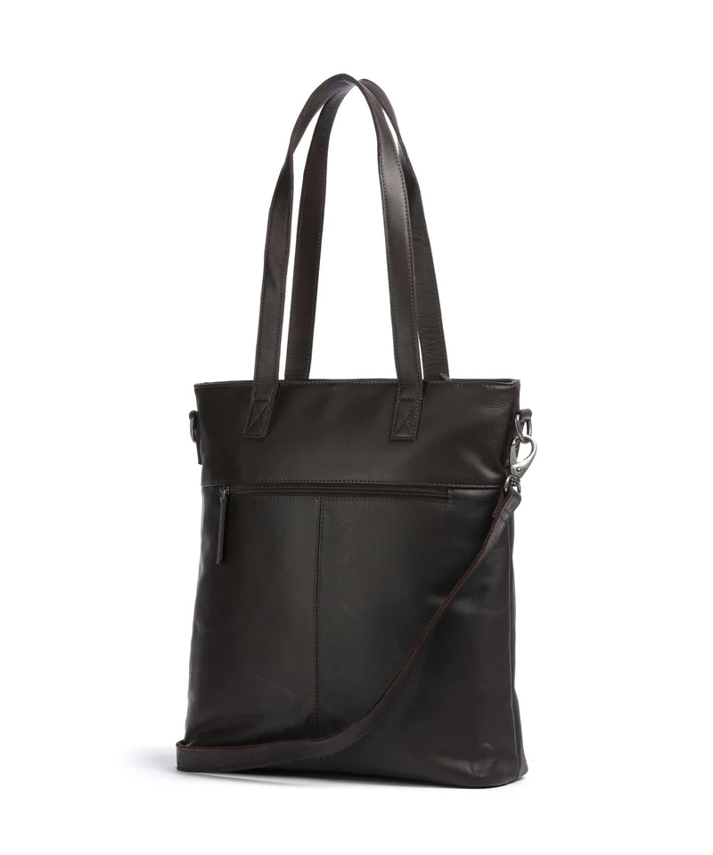 The Chesterfield Brand Wax Pull Up Cow Nunavik Shopper brown