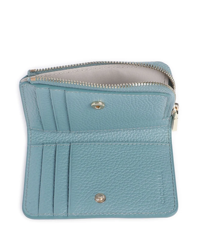 Coccinelle Metallic Soft Geldbörse arctic blue