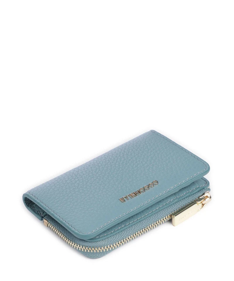 Coccinelle Metallic Soft Geldbörse arctic blue