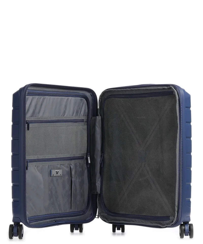 Roncato B-Flying 4-Rollen Trolley blu notte