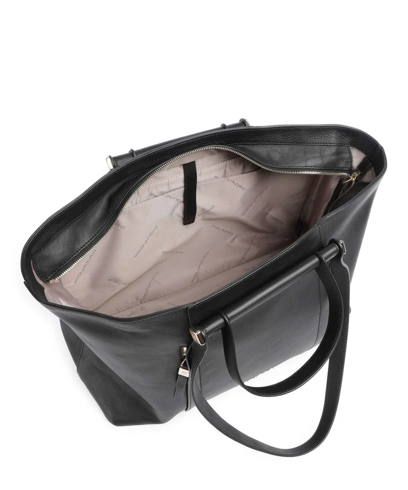 Piquadro Circle Shopper nero