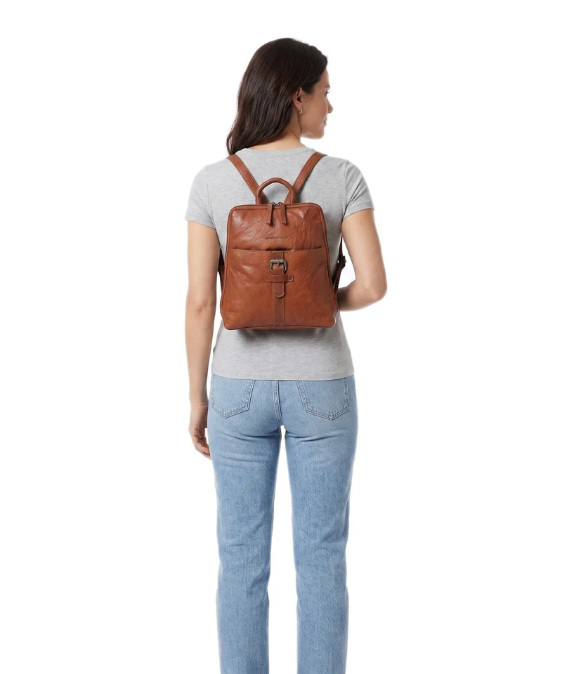 Spikes & Sparrow Rucksack brandy