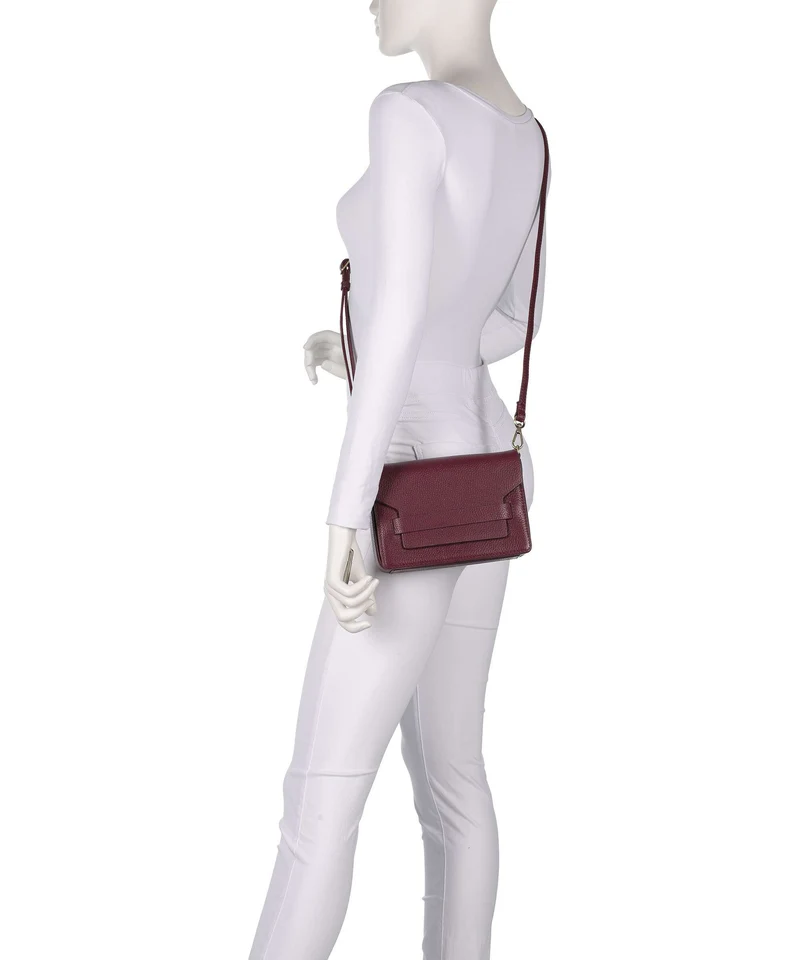 Markberg Vanya Umhängetasche burgundy/gold
