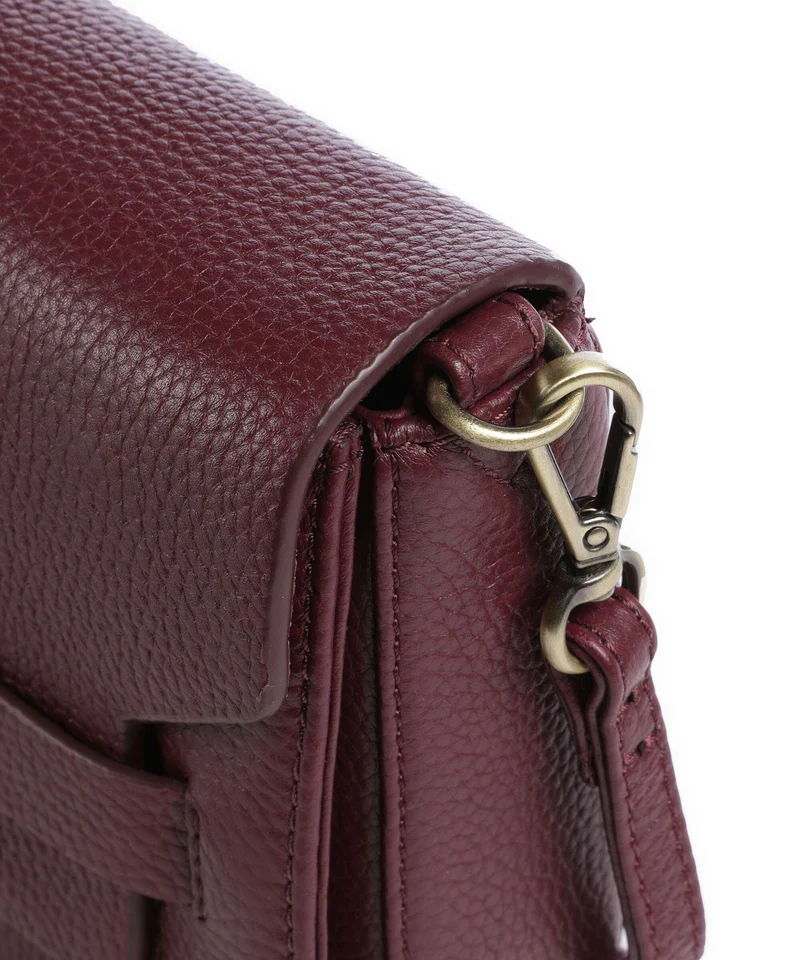 Markberg Vanya Umhängetasche burgundy/gold