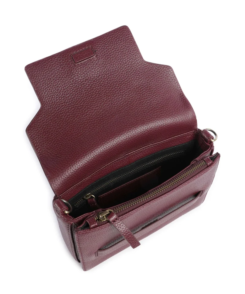 Markberg Vanya Umhängetasche burgundy/gold