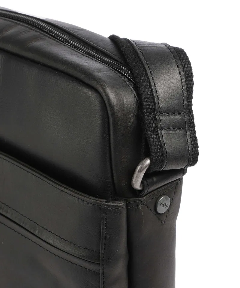 The Chesterfield Brand Wax Pull Up Cow Anzora Umhängetasche black