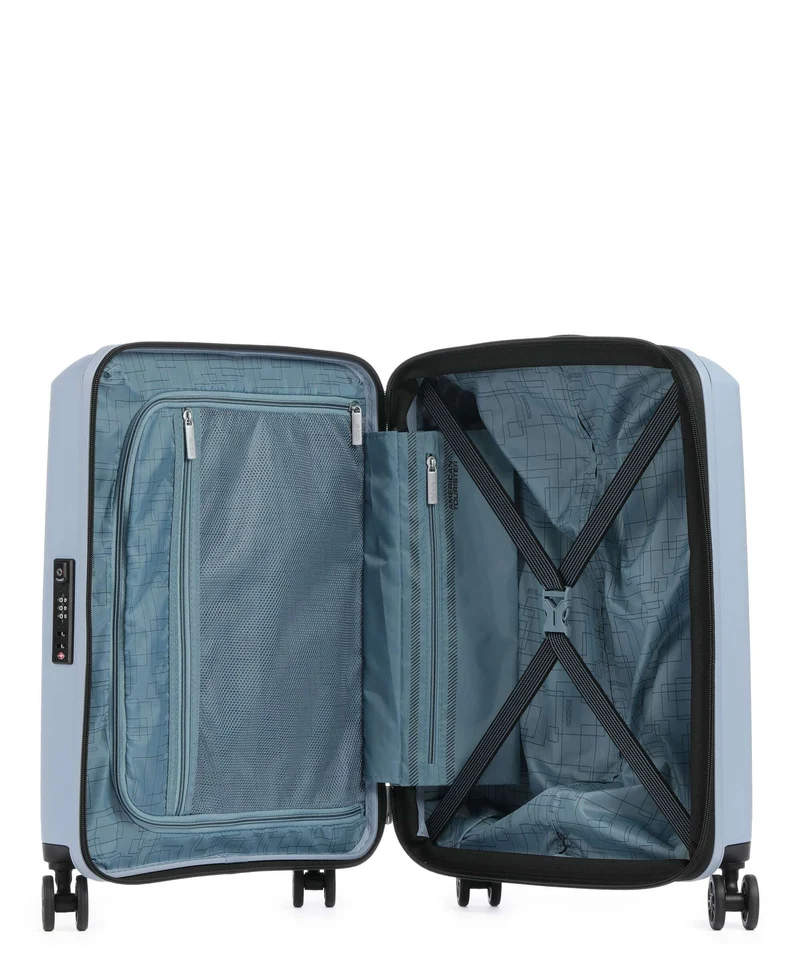 American Tourister Aerostep 4-Rollen Trolley soho grey
