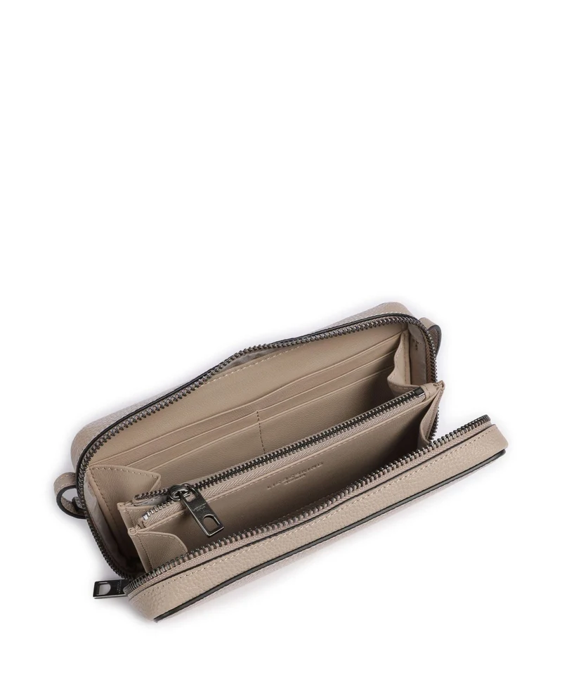 Liebeskind Lou Small Pebble XS Geldbörse stone