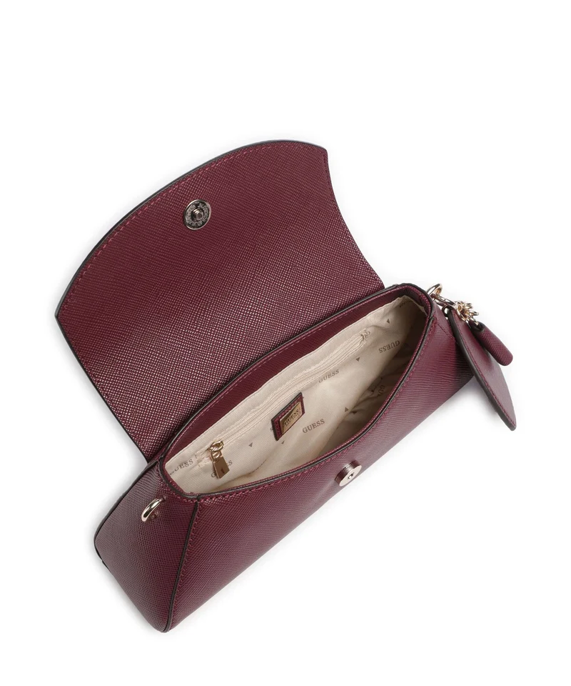 Guess Bolena Schultertasche wine