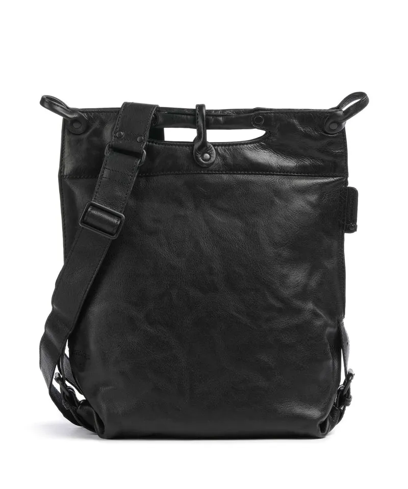 Aunts & Uncles Grandma's Luxury Club Mrs. Pancake Schultertasche jet black