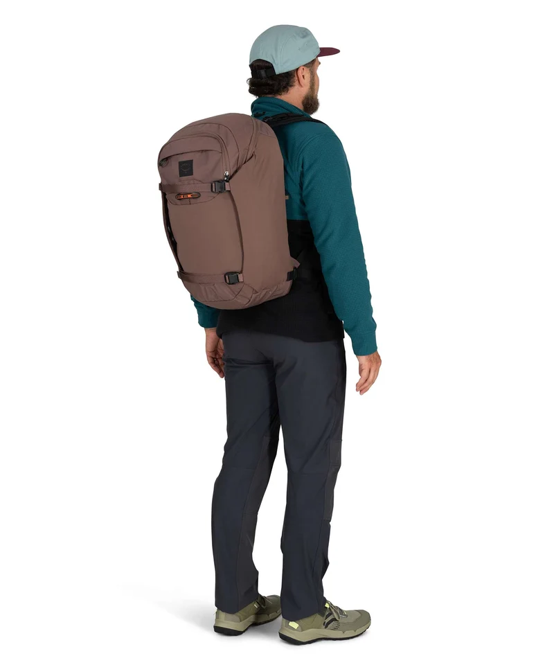 Osprey Metron 24 Wanderrucksack magma brown/goby orange