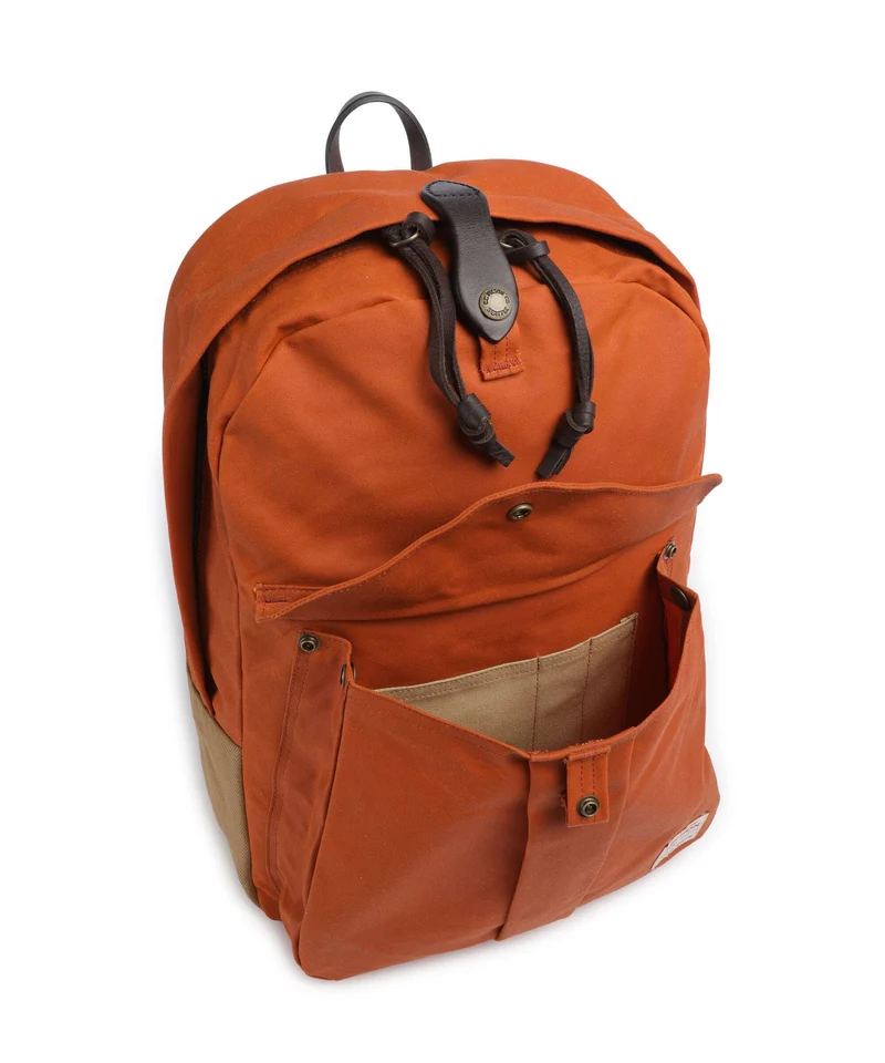 Filson Oil Finish Tin Cloth Journeyman Rucksack rust