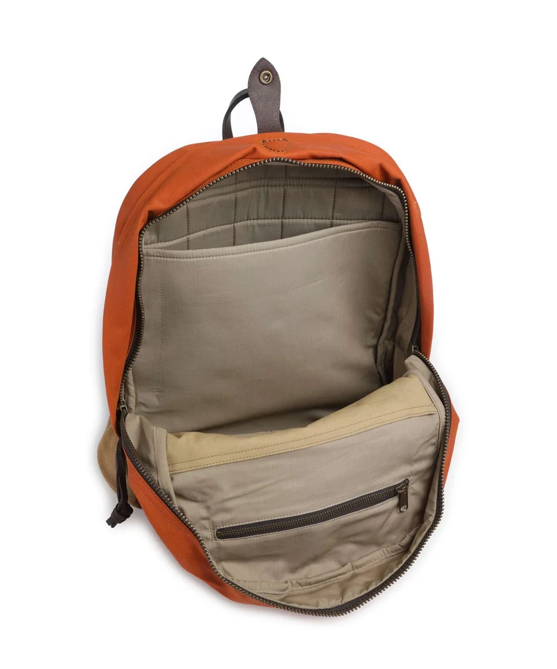 Filson Oil Finish Tin Cloth Journeyman Rucksack rust