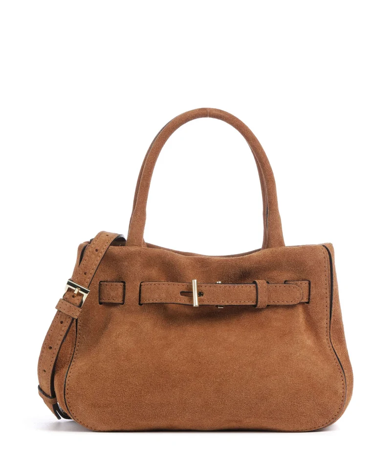 Abro Suede Jill Handtasche cuoio