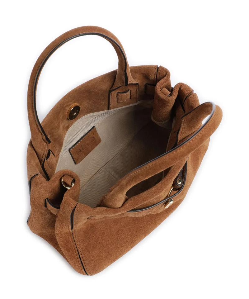 Abro Suede Jill Handtasche cuoio