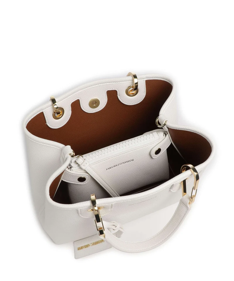 Emporio Armani My EA Handtasche white/brown