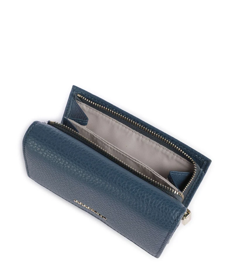 Coccinelle Metallic Soft Geldbörse deep blue