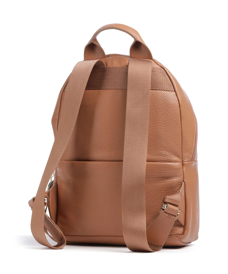 Mandarina Duck Mellow Leather Rucksack pecan nut