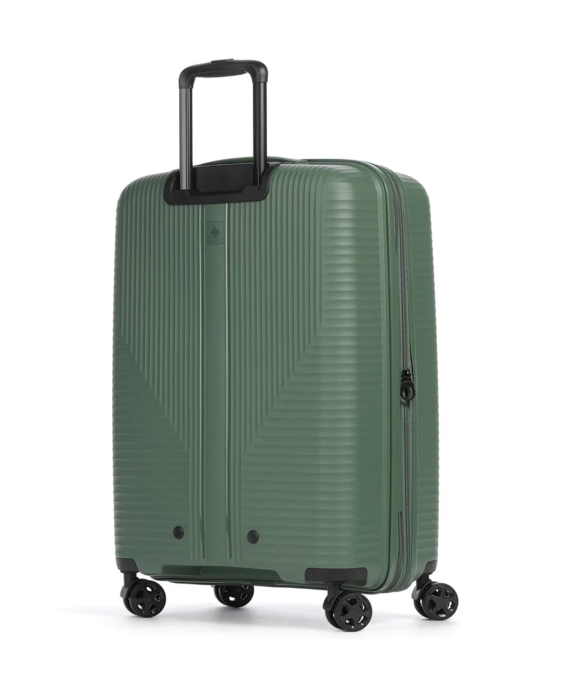 Travelite Air Stripe Slim 4-Rollen Trolley Set green