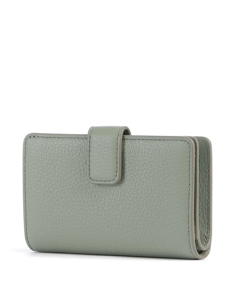 Coccinelle Metallic Soft Geldbörse greenery