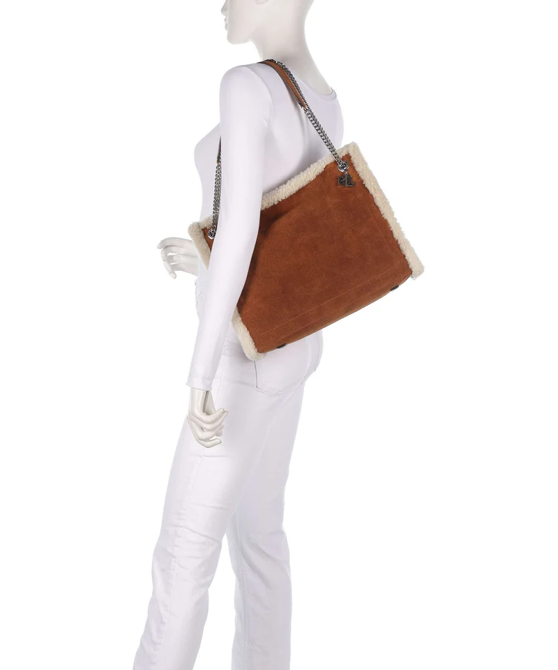 Lauren Ralph Lauren Bradley Large Shopper lauren tan/natural