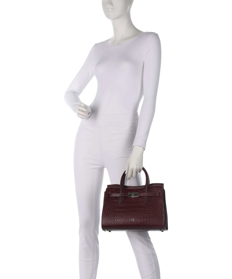 Aigner Farah M Handtasche port red