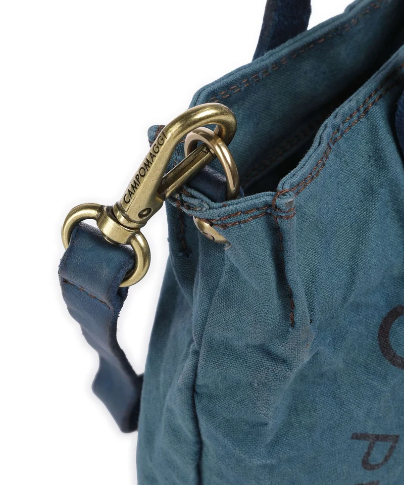 Campomaggi Handtasche beige/zaffiro/moro