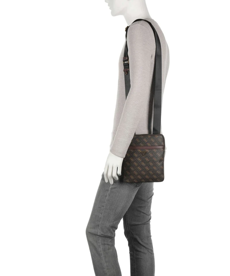 Guess Vezzola Umhängetasche brown/ochre