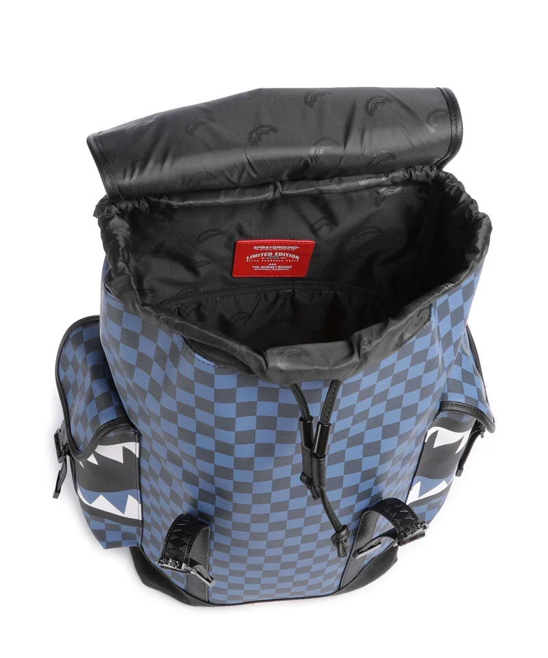 Sprayground Midnight Check Rucksack multicolour