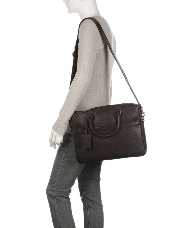 Burkely Antique Avery Aktentasche brown