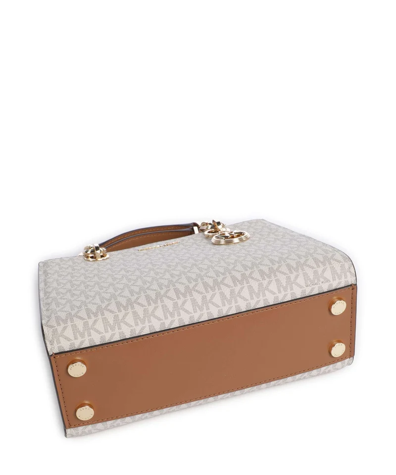 Michael Kors Cynthia Handtasche vanilla/acorn
