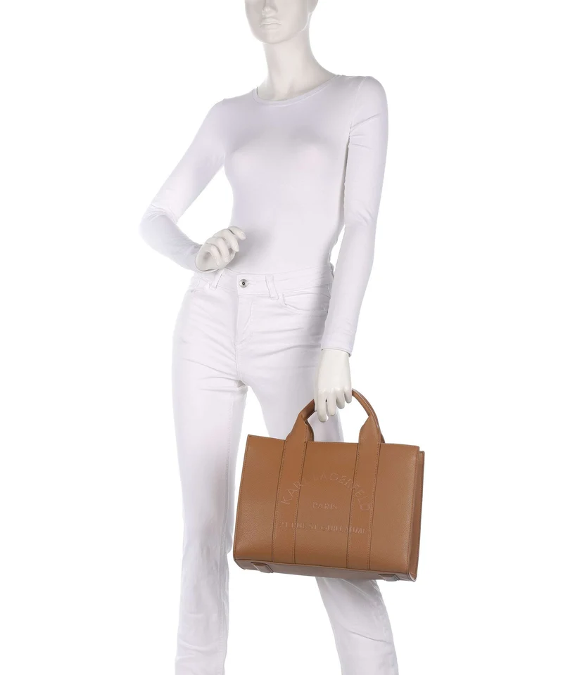 Karl Lagerfeld K/Rue St Guillaume Medium Handtasche caramel