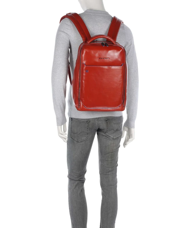 Piquadro Blue Square Rucksack tabacco
