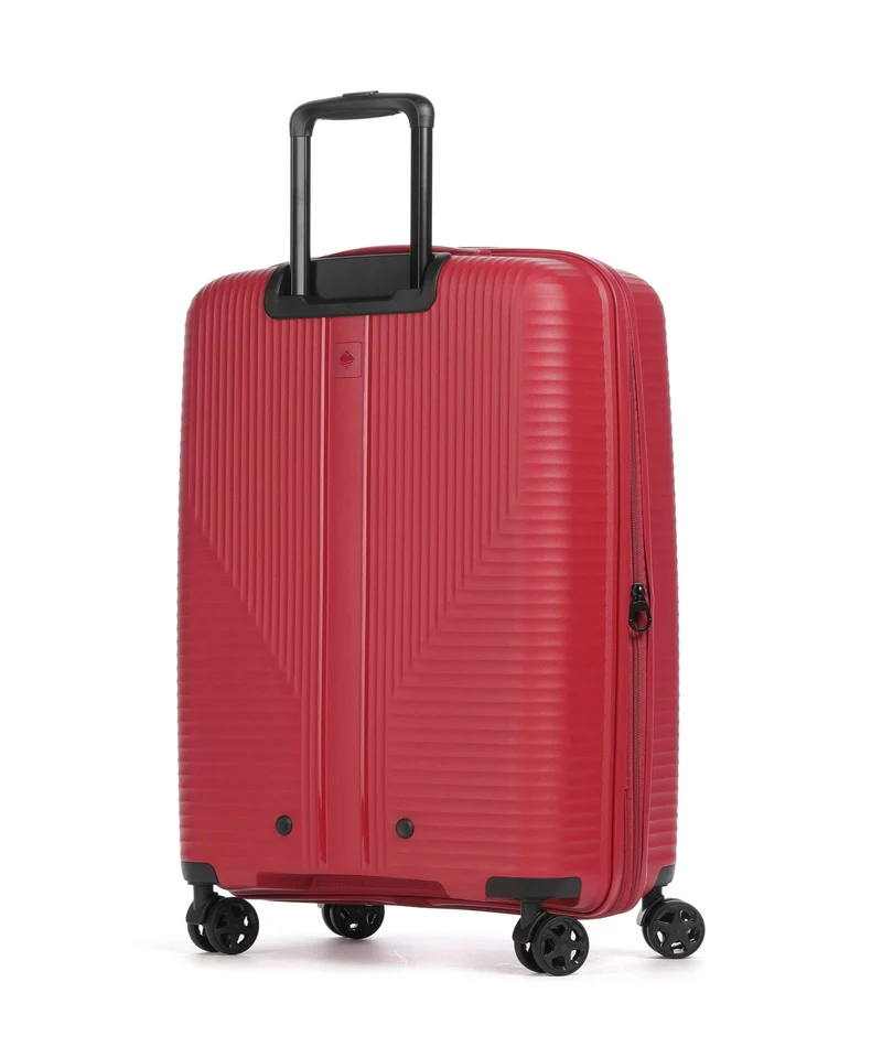 Travelite Air Stripe 4-Rollen Trolley Set red