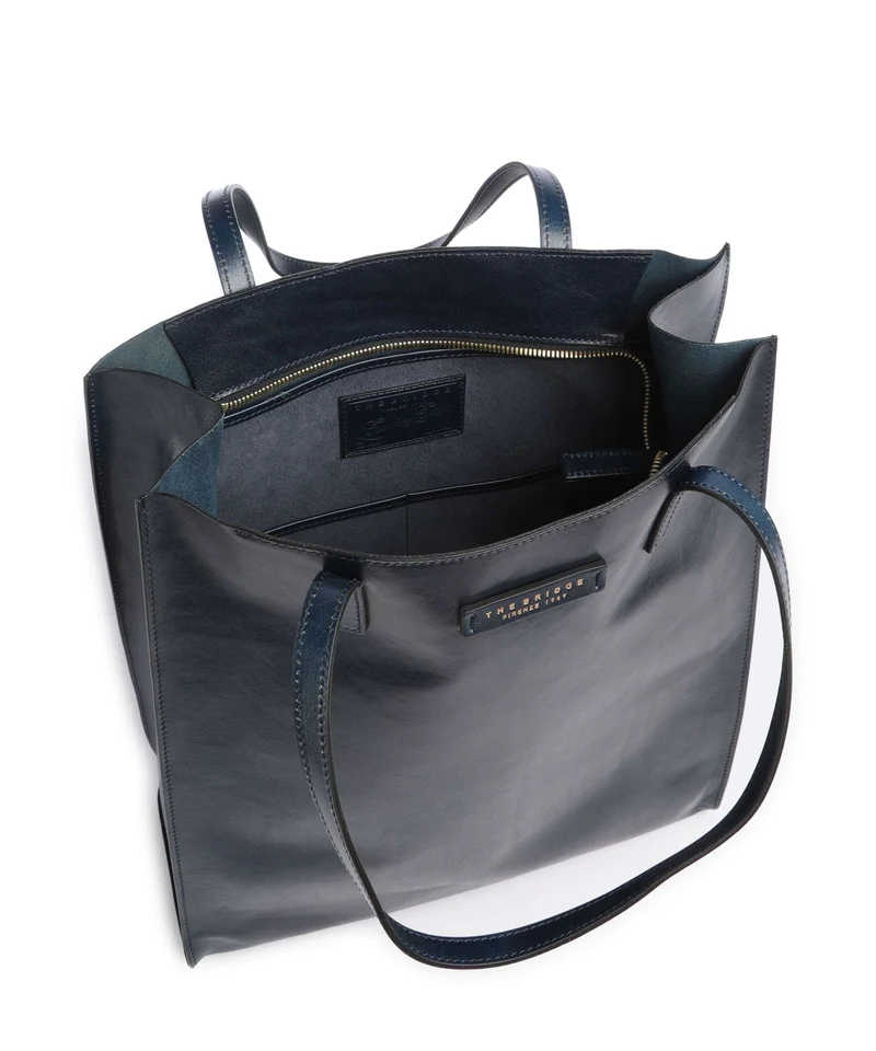 The Bridge Mirra Shopper oltremare