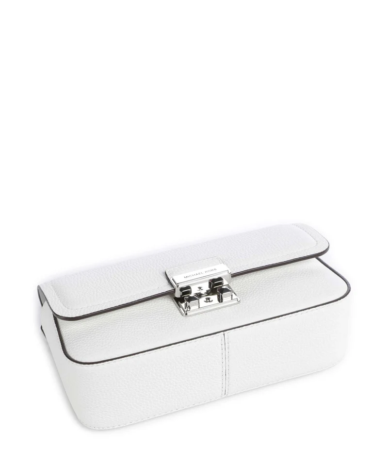 Michael Kors Tribeca Small Schultertasche optic white