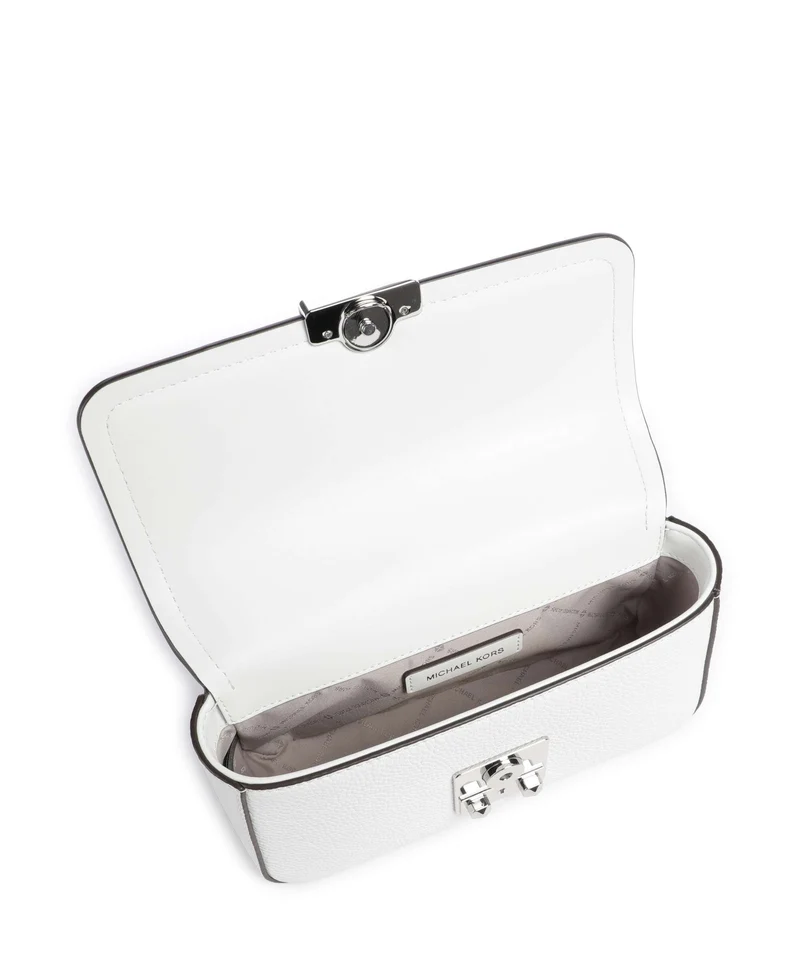 Michael Kors Tribeca Small Schultertasche optic white