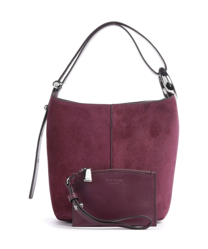 Kate Spade New York Halo Mini Bucket Handtasche purple agate