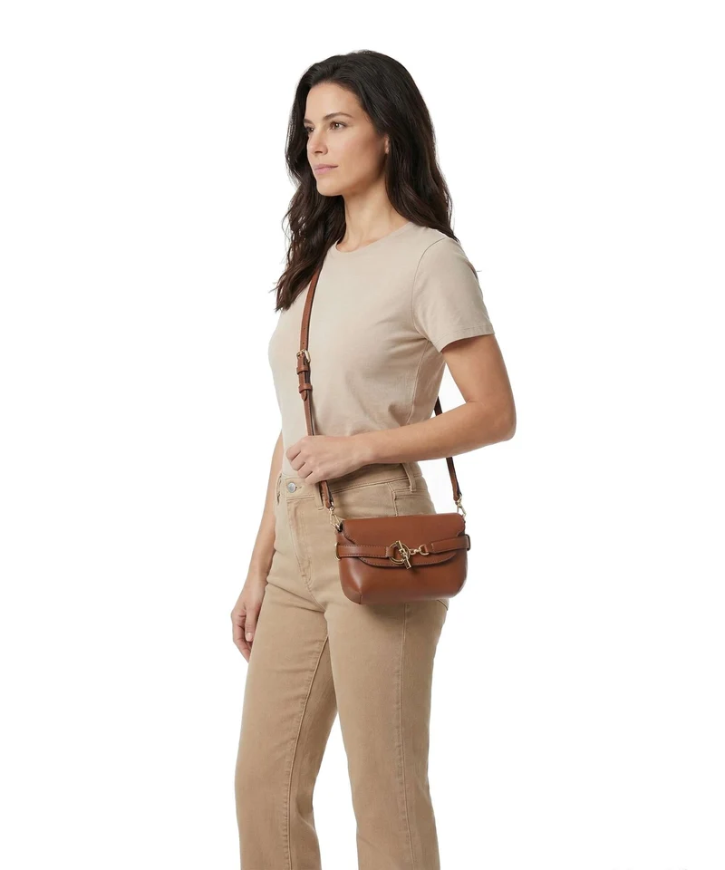 Lauren Ralph Lauren Blaike Small Umhängetasche lauren tan
