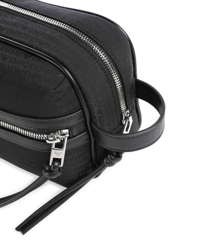 Emporio Armani Monogram Kulturbeutel black beauty