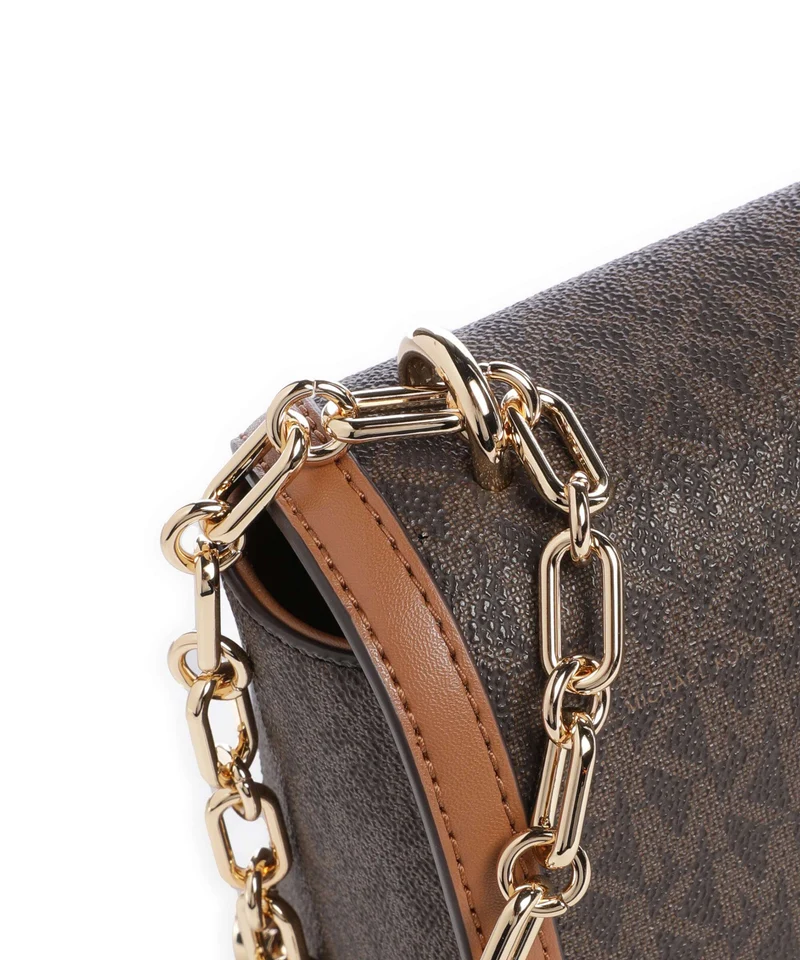 Michael Kors Tribeca Large Schultertasche brown/acorn